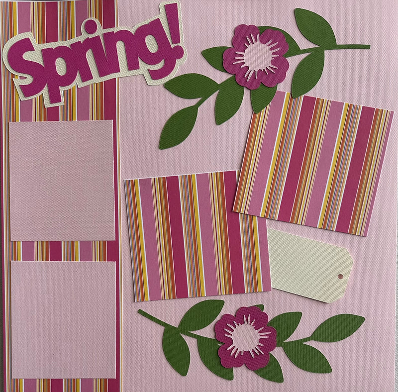 Spring - 2 Page Layout Kit