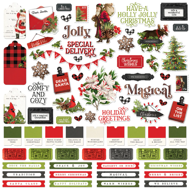 Simple Vintage Christmas Lodge Collection Kit by Simple Stories
