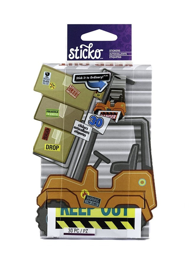 Sticko Decorative Stickers, Danger Zone Roll