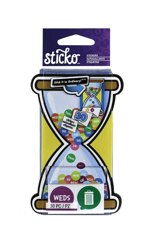 Sticko Decorative Stickers, Days Roll