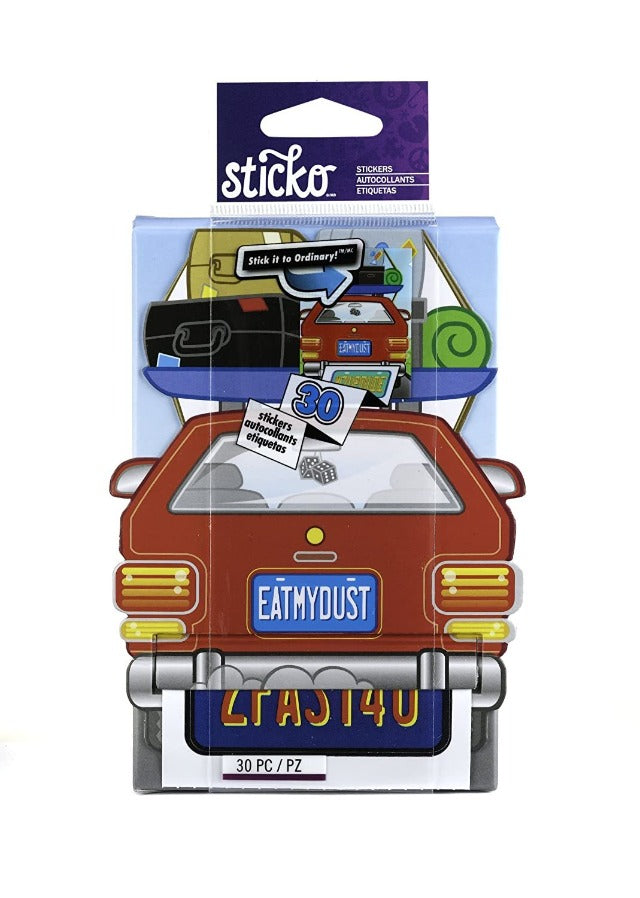 Sticko Decorative Stickers, License Plate Roll