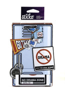Sticko Decorative Stickers, Zero Drama Roll