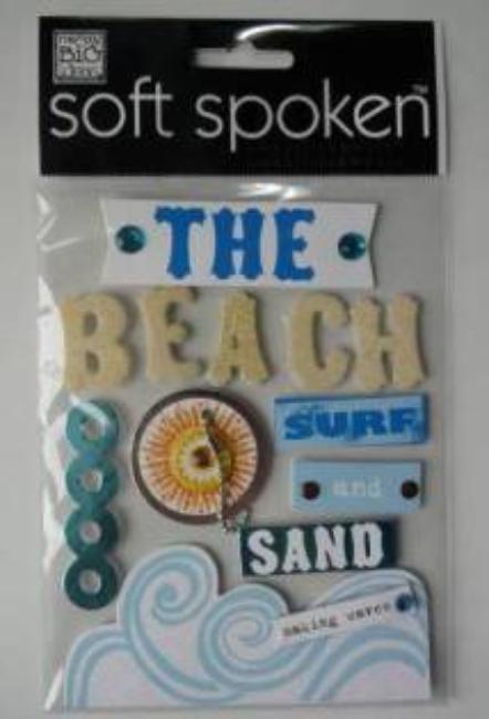Beach Surf And Sand Stickers by Me&My Big Ideas