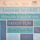 Tiny Tales - Winter Title & Tidbits Adhesive Cardstock Stickers