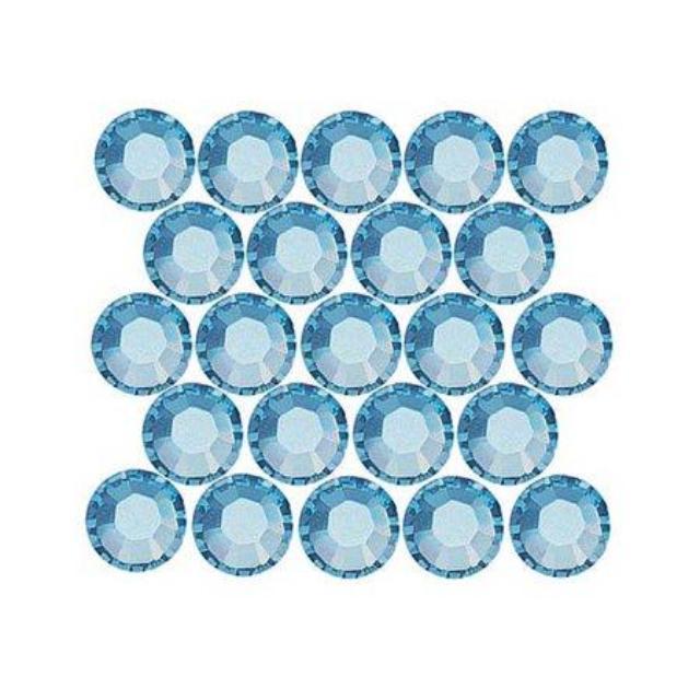 Swarovski Hotfix 3mm  Crystals - Aquamarine